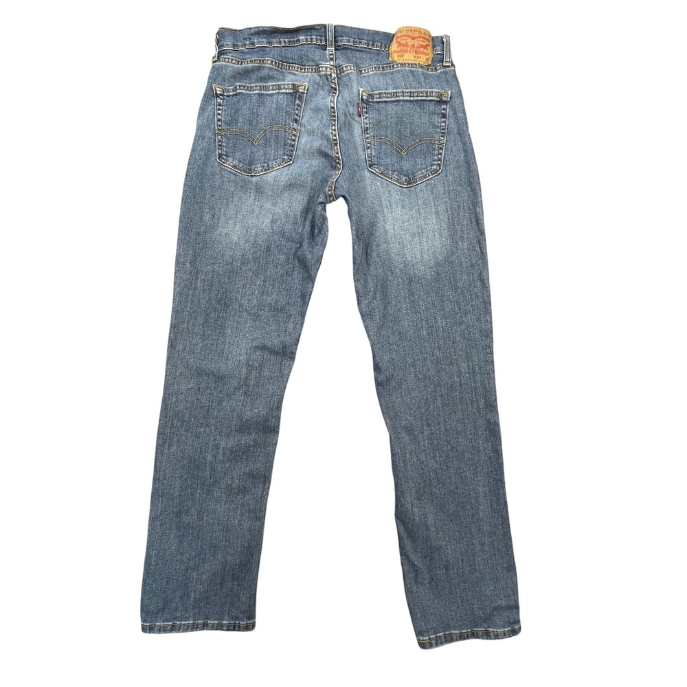 Levi's Blue 559 Relaxed Straight Leg Denim Jeans Mens 32x32 - Picture 2 of 12